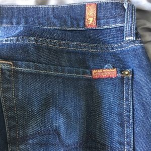 Authentic 7 for All Mankind Blue Jeans